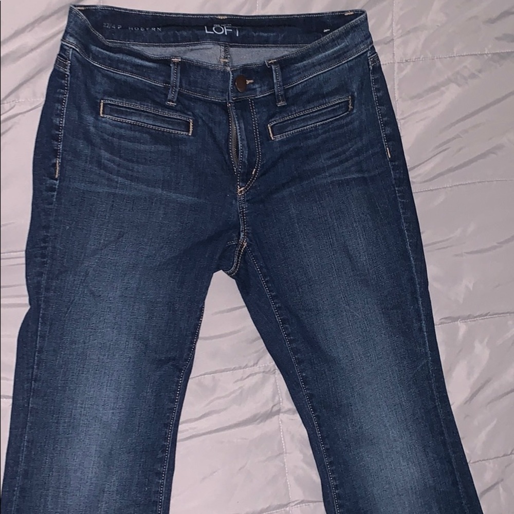 Ann Taylor Loft Jeans Sz 27, Boot Cut